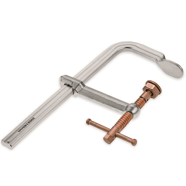 Kanca Heavy Duty Clamp W. Copper Plated Screw 200 Mm - 8 HDC-200-C - main